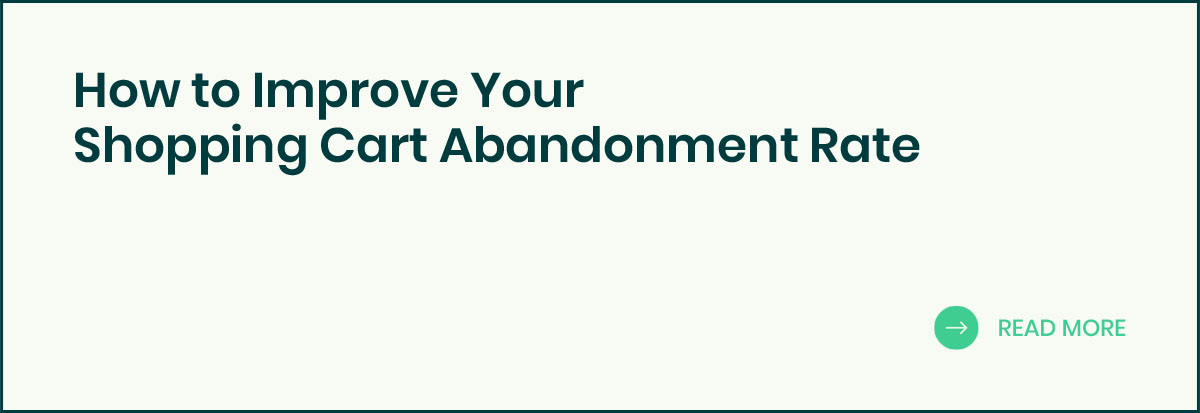 How to Improve Your Shopping Cart Abandonment Rate banner
