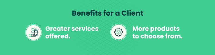 benefits of baas for a client
