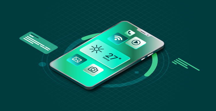 Phone illustration