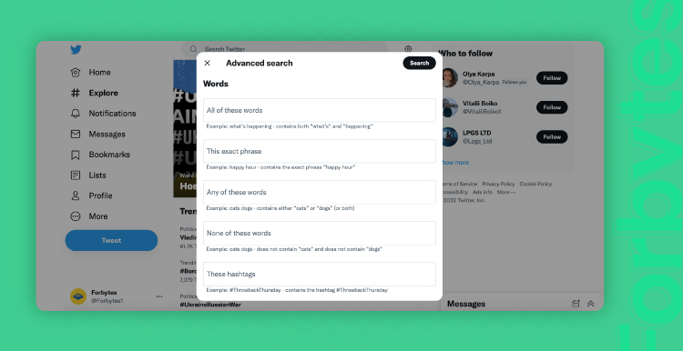 Twitter screenshot