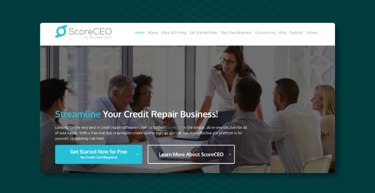 Score CEO credit repair software