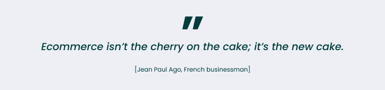 Quote about ecommerce