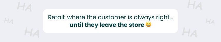 Joke about retailing