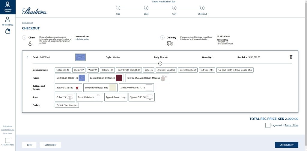 MTM solution for stenstroms case study forbytes