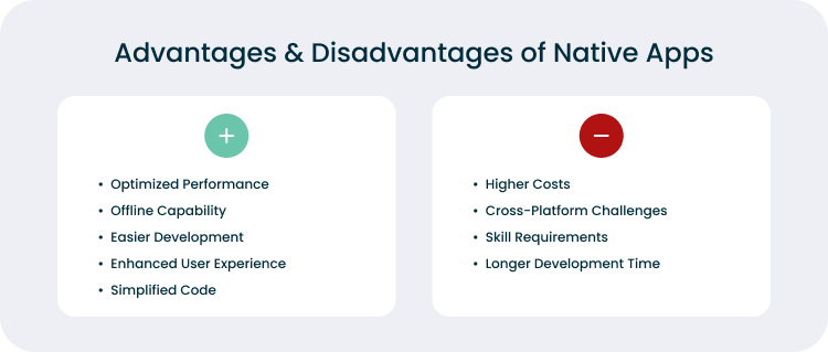 Native Apps: Pluses and Minuses