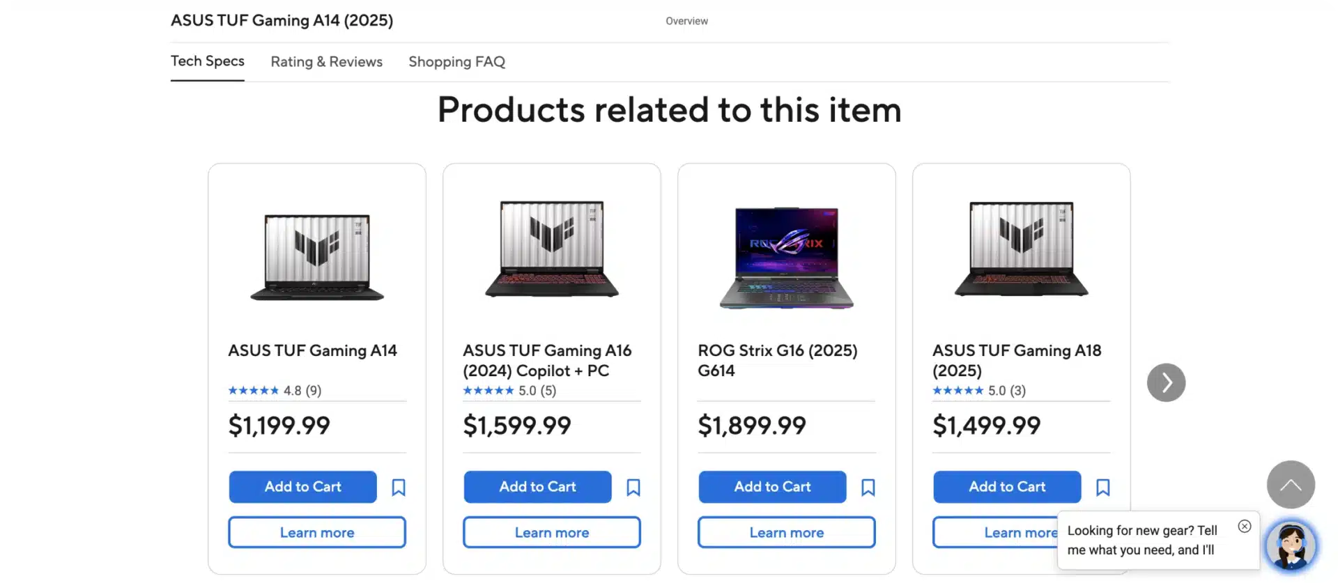 ASUS: Magento Product Recommendations