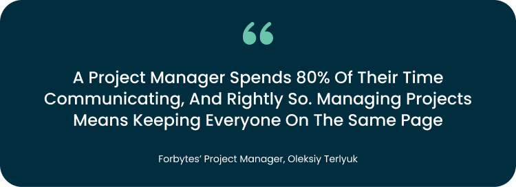 Quote on Project Management