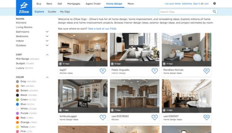 Real Estate Data Analytics Tool: Zillow