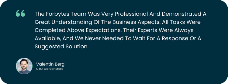 Forbytes: A Technical Due Diligence Service Company