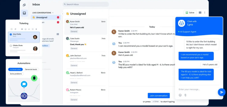Tidio: Ecommerce AI-Powered Chatbot